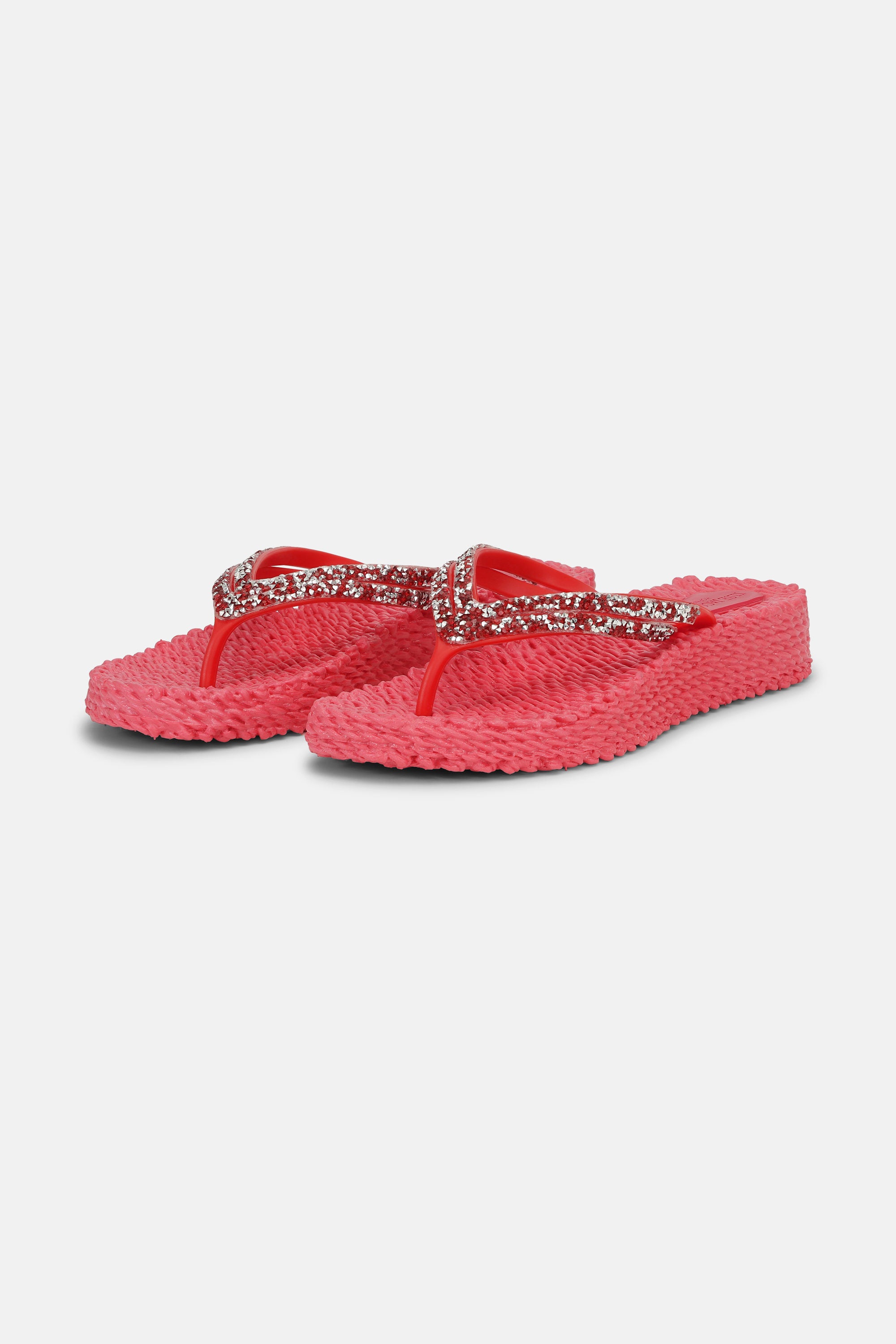 Platform Flip-flops Glitrende Steiner - Raspberry
